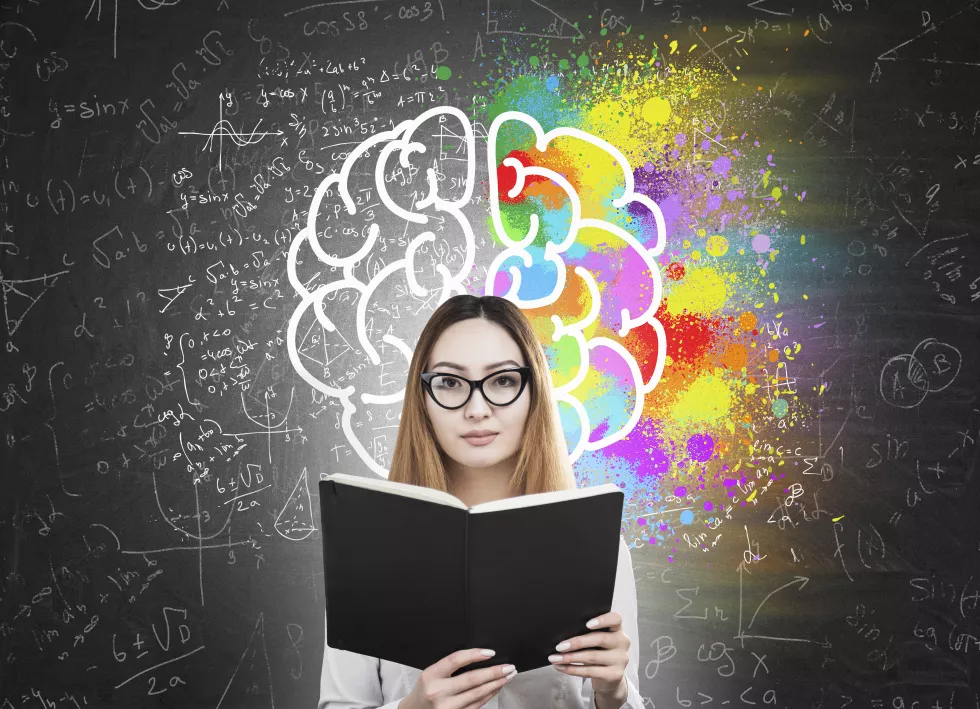 woman-with-book-colorful-brain-icon