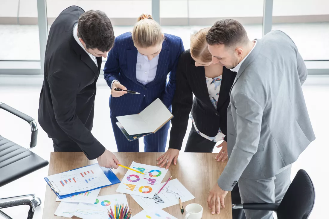 high-angle-view-business-people-working-office