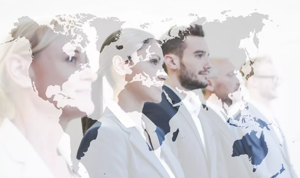 overlay-world-map-portrait-business-people