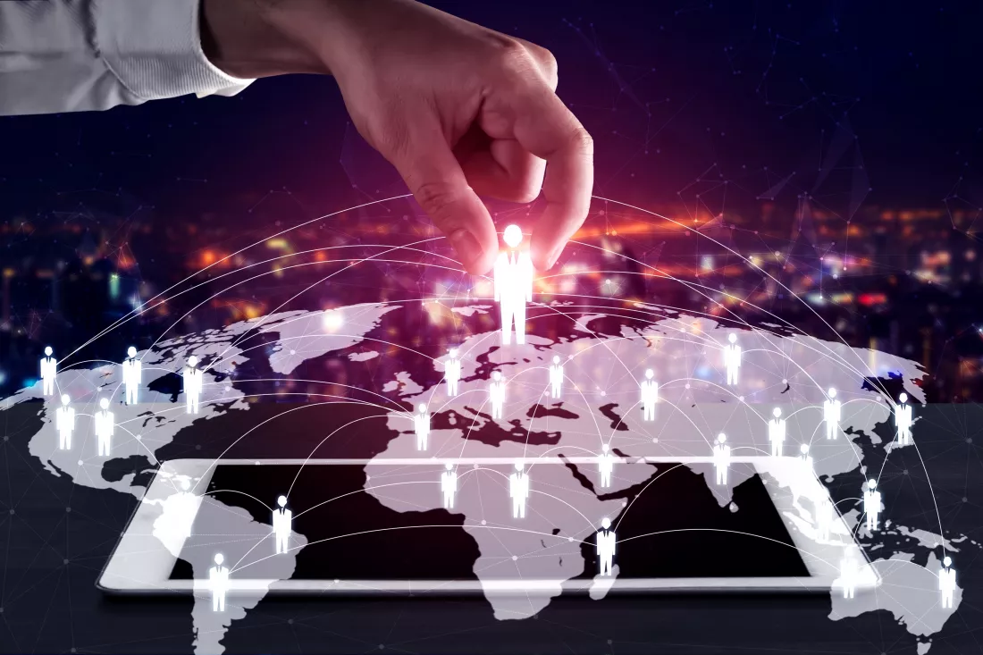 people-network-human-resources-customer-relationship-management-crm-concept