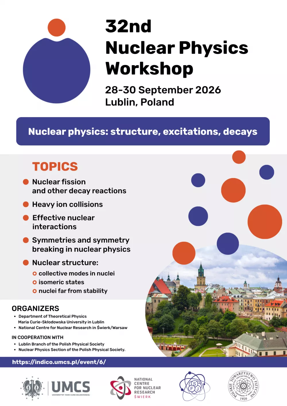 32nd Nucelar Physics Worksop - Plakat