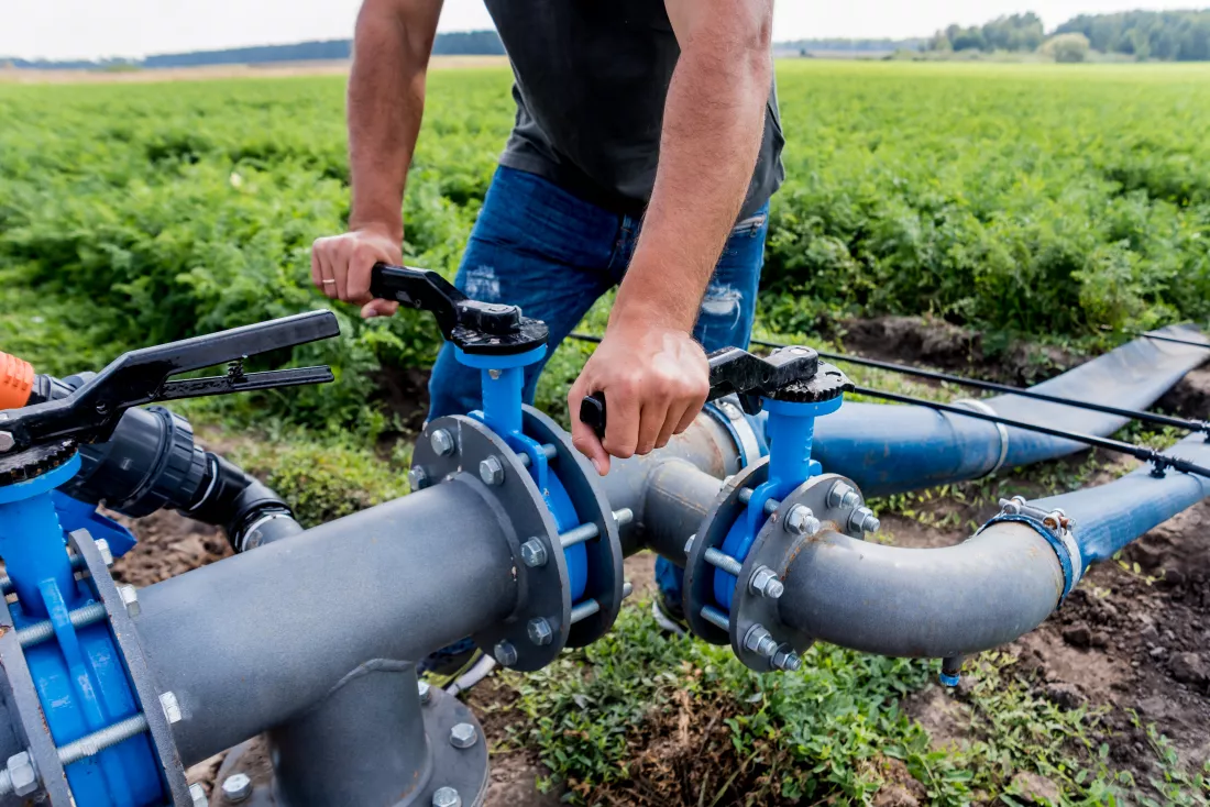 drip-irrigation-system-water-saving-drip-irrigation-system-being-used-young-carrot-field-worker-opens-tap