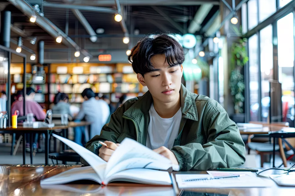 young-man-studying-coffee-shop