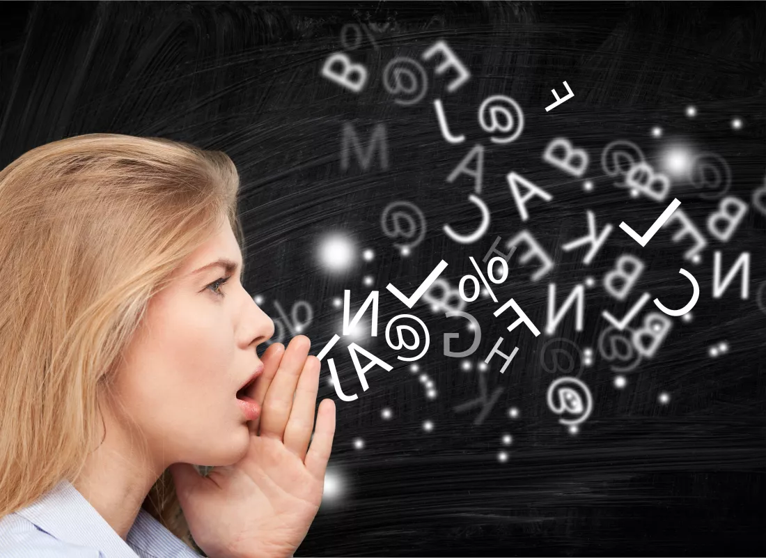 woman-talking-with-alphabet-letters-coming-out-her-mouth