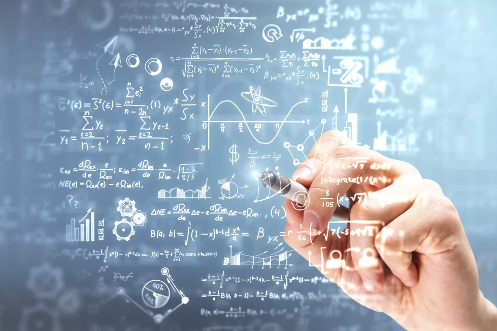 science-algebra-concept