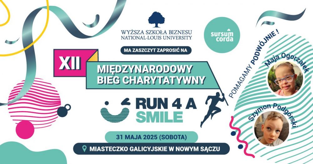 XII edycja Biegu Charytatywnego Run 4 a Smile 2025