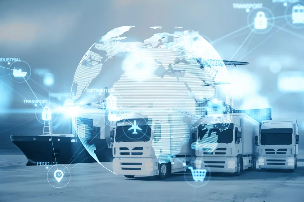 creative-glowing-blurry-global-delivery-scheme-hologram-transport-dock-background-logistics-network-concept-double-exposure