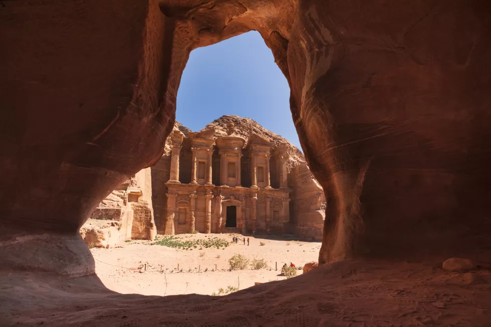 cave-monastery-ad-dier-desert-mountains-jordan-ancient-city-petra