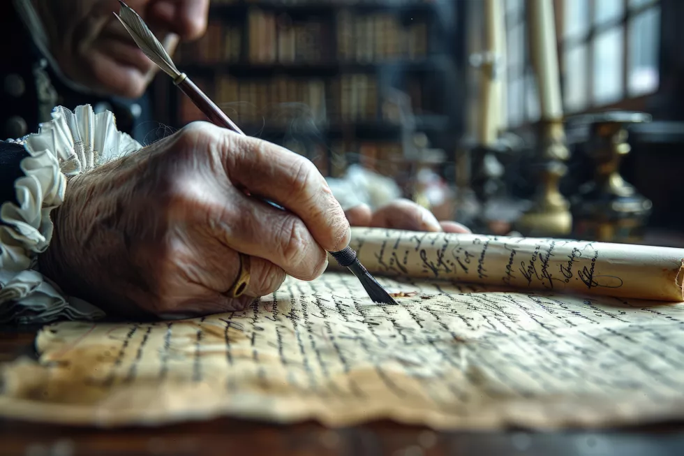 person-is-writing-piece-paper-with-word-it