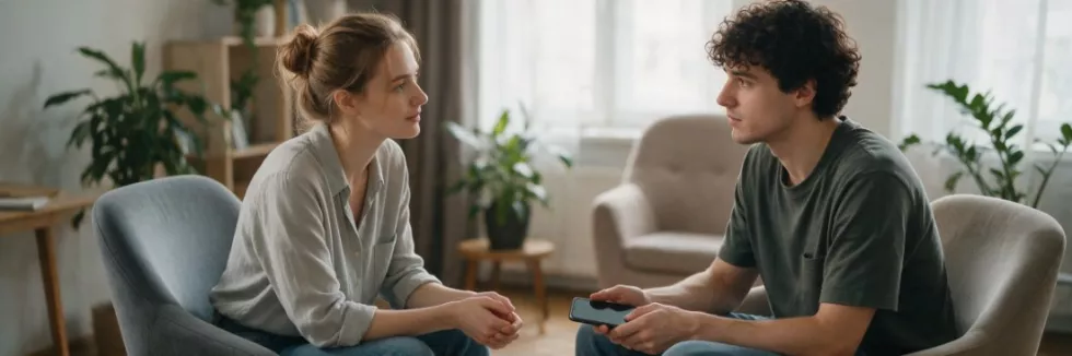 Cyberpsychologia-i-wellbeing-cyfrowy-test-psycholozka-rozmawia-z-mlodym-mezczyzna