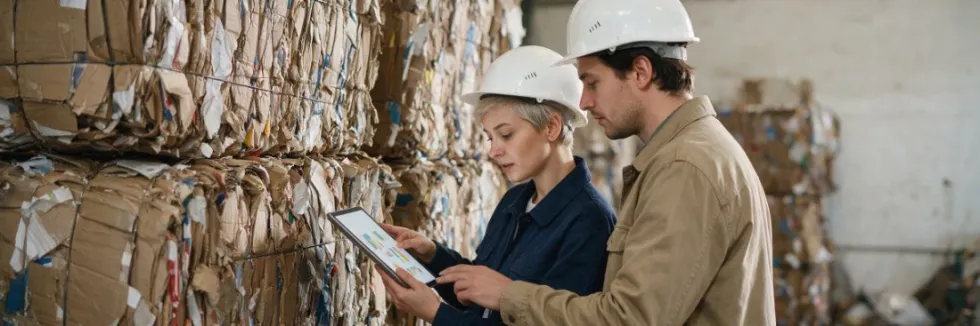 audytorzy-zrownowazonego-rozwoju-sprawdzaja-magazyn-recyklingu