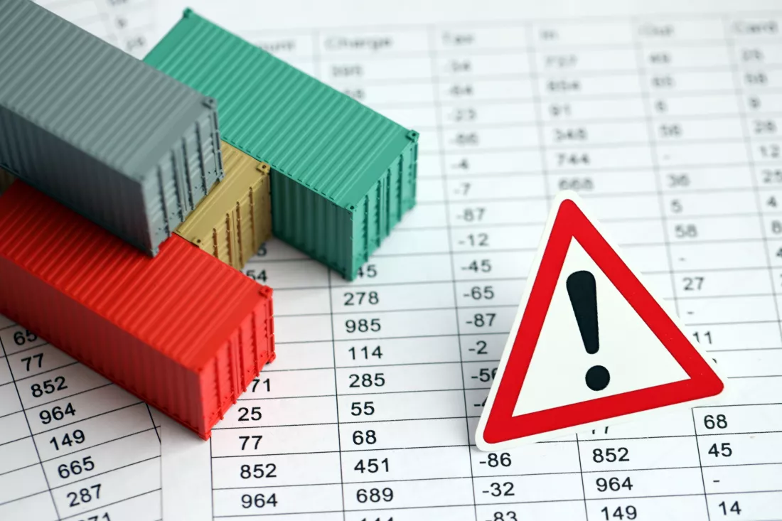 global-business-container-cargo-ship-import-export-business-logistic-attention-road-sign