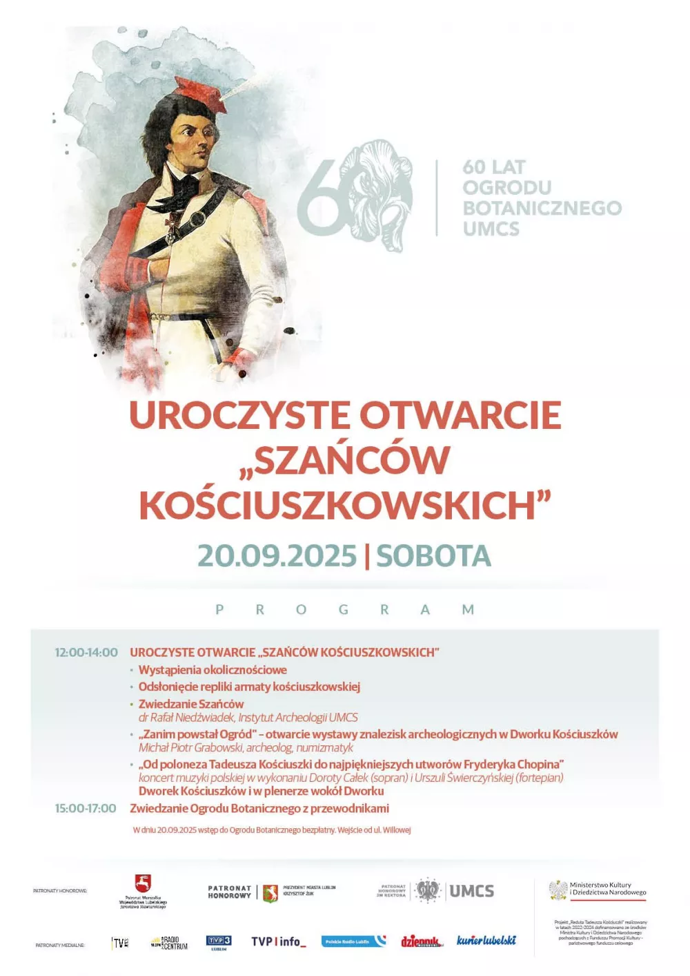 otwarcie Szańców Kościuszkowskich