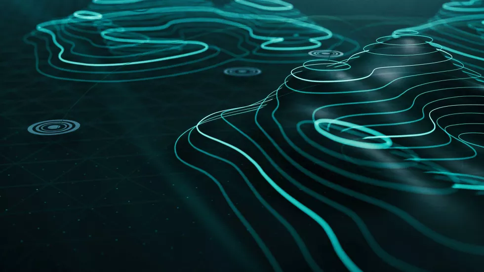 abstract-hologram-landscape-background-3d-rendered-image-topology-structure-map-polygonal-wire