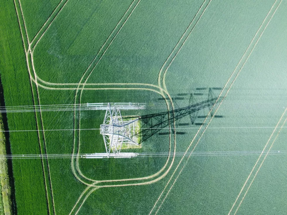 high-angle-view-electricity-pylon