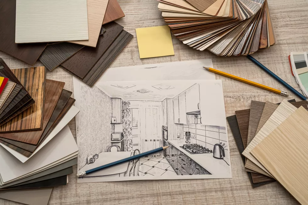house-drawing-with-color-swatches-pencil-renovation-industry