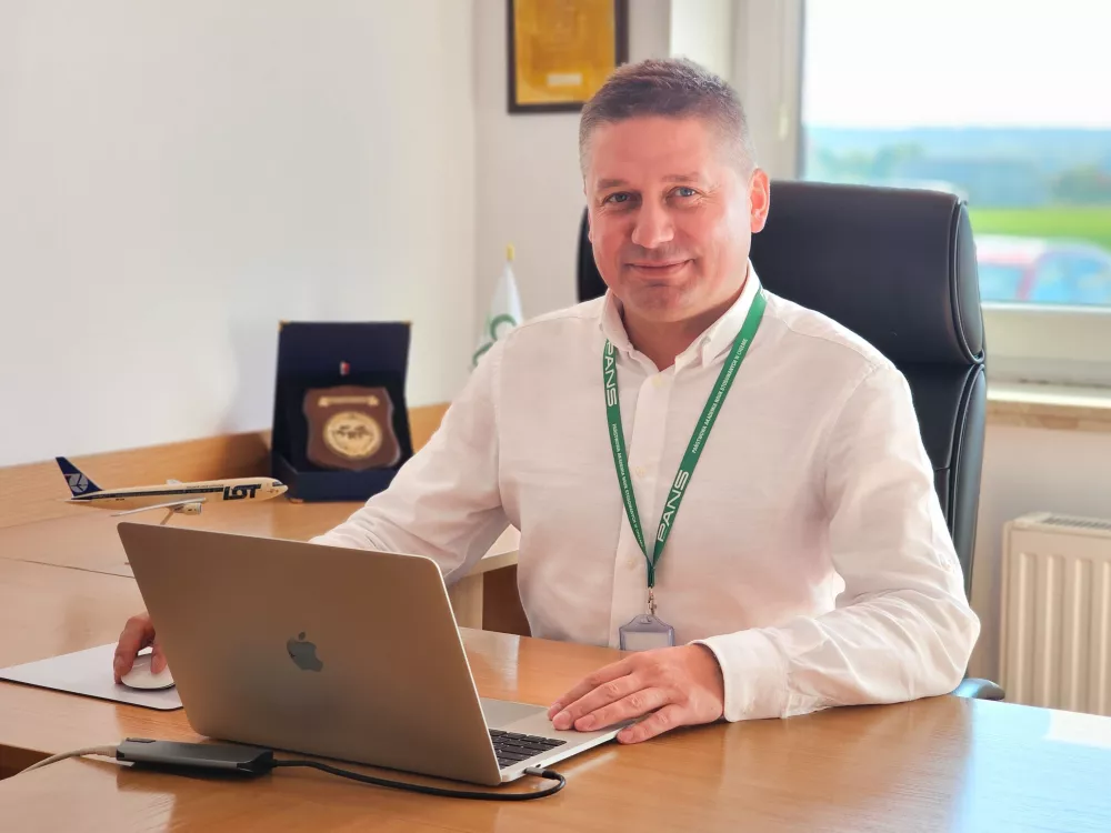 Łukasz Puzio – Dyrektor Centrum Lotniczego PANS w Chełmie