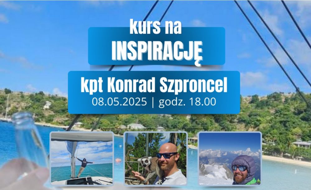 „Kurs na Inspirację” Ośrodka Żeglarskiego UMG