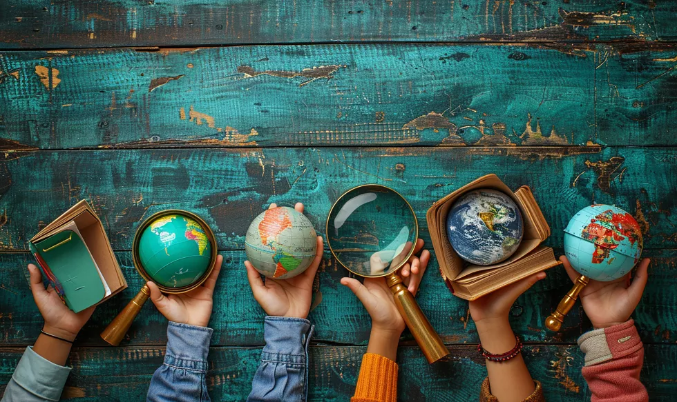 group-people-holding-globes-with-one-being-held-up-by-globe