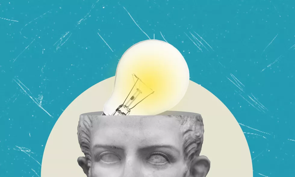 artistic-collage-solving-business-issues-light-bulb-from-head