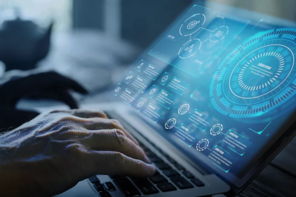 businessman-with-holographic-collage