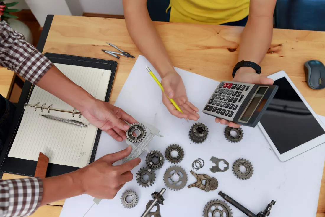 high-angle-view-people-working-table