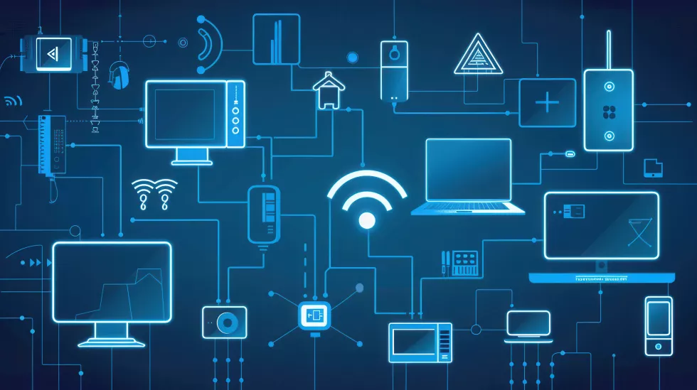 digital-illustration-depicting-network-smart-home-devices-routers-modems-interconnected-by-abstract-lines-representing-data-flow-generative-ai(1)